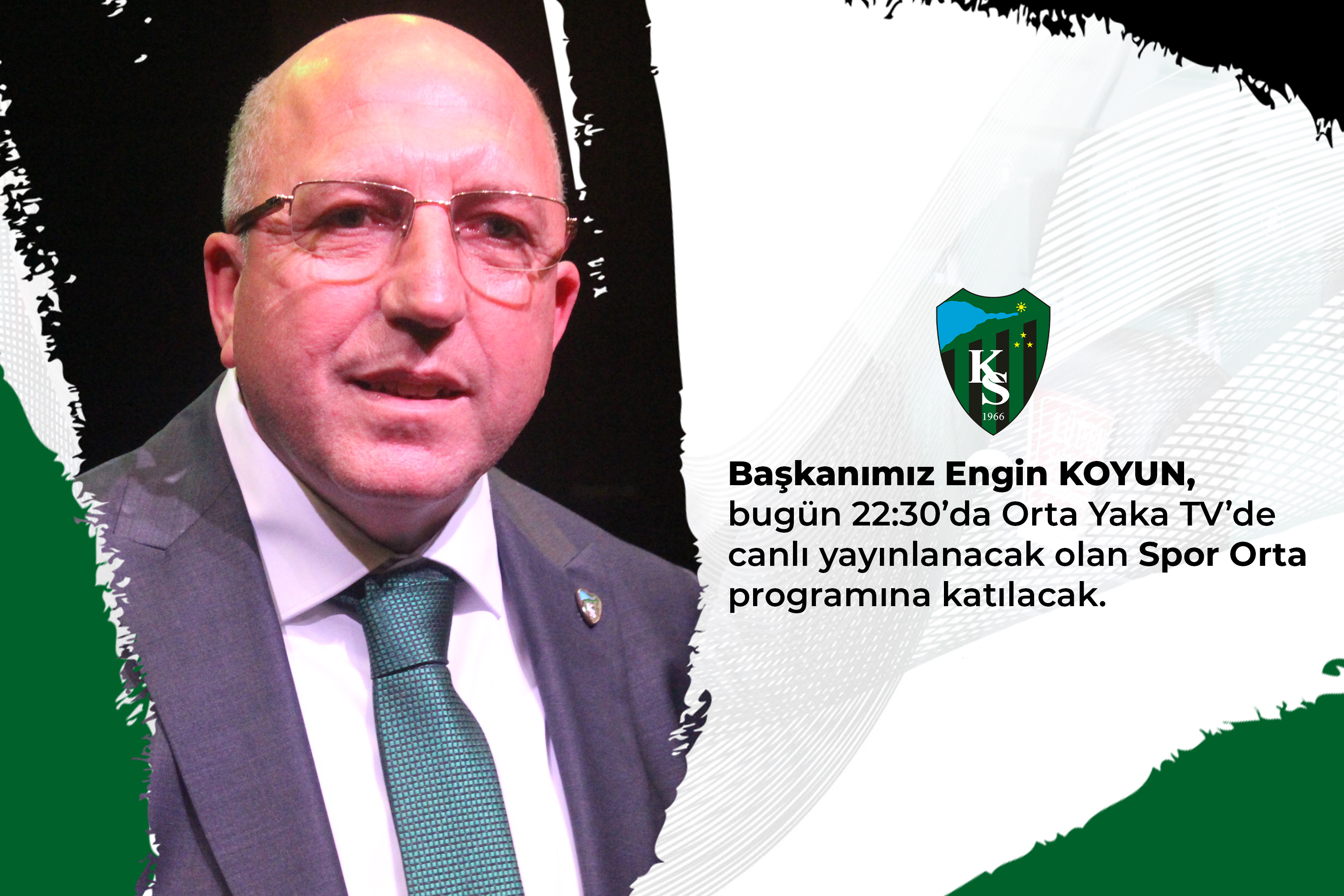 Başkanımız canlı yayına katılacak!