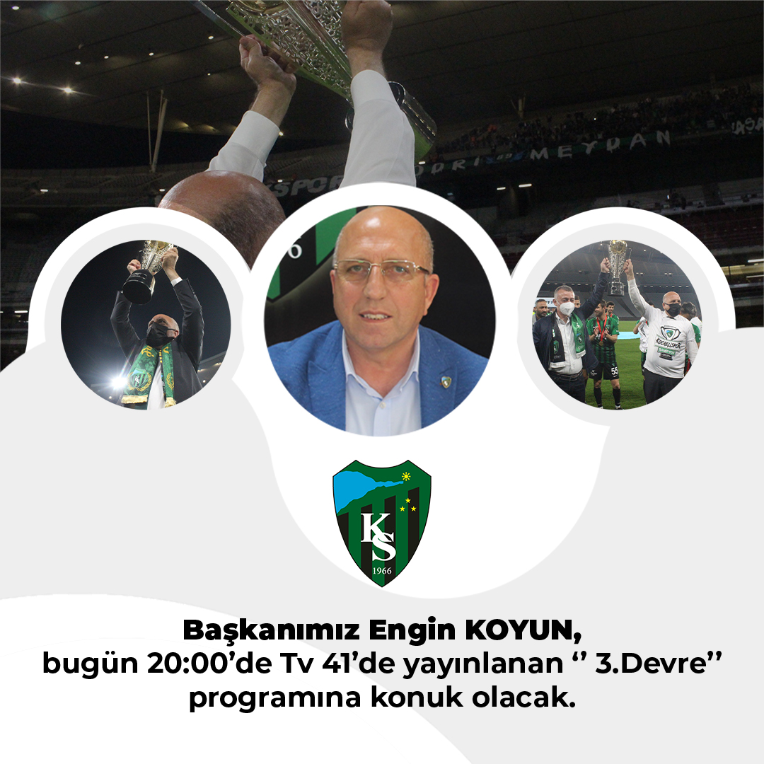 Başkanımız canlı yayına katılacak!
